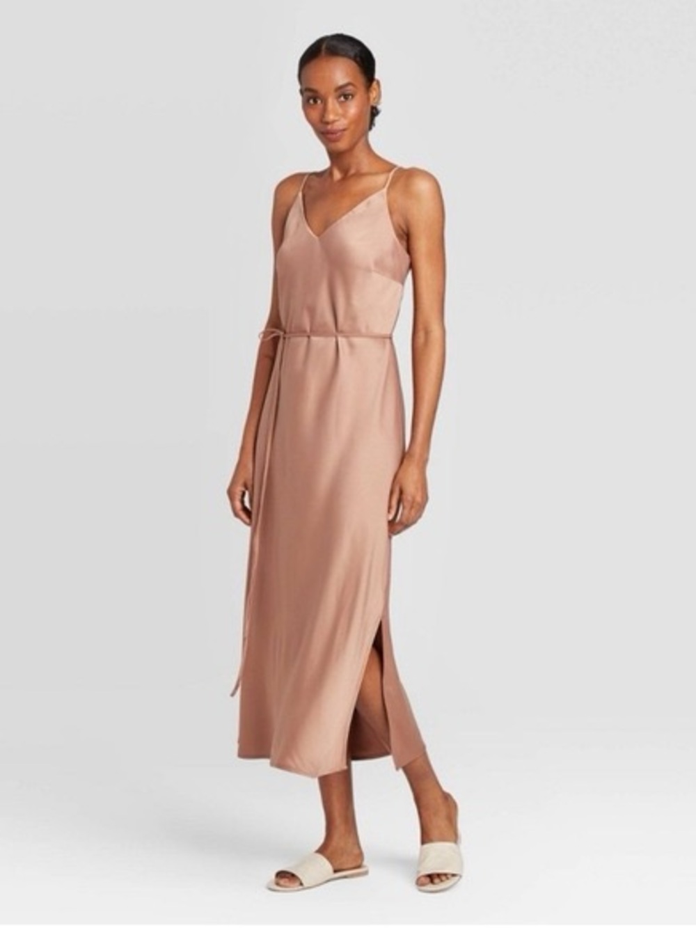 Prologue™ Target Sleeveless Tie Waist Slip Dress - XS